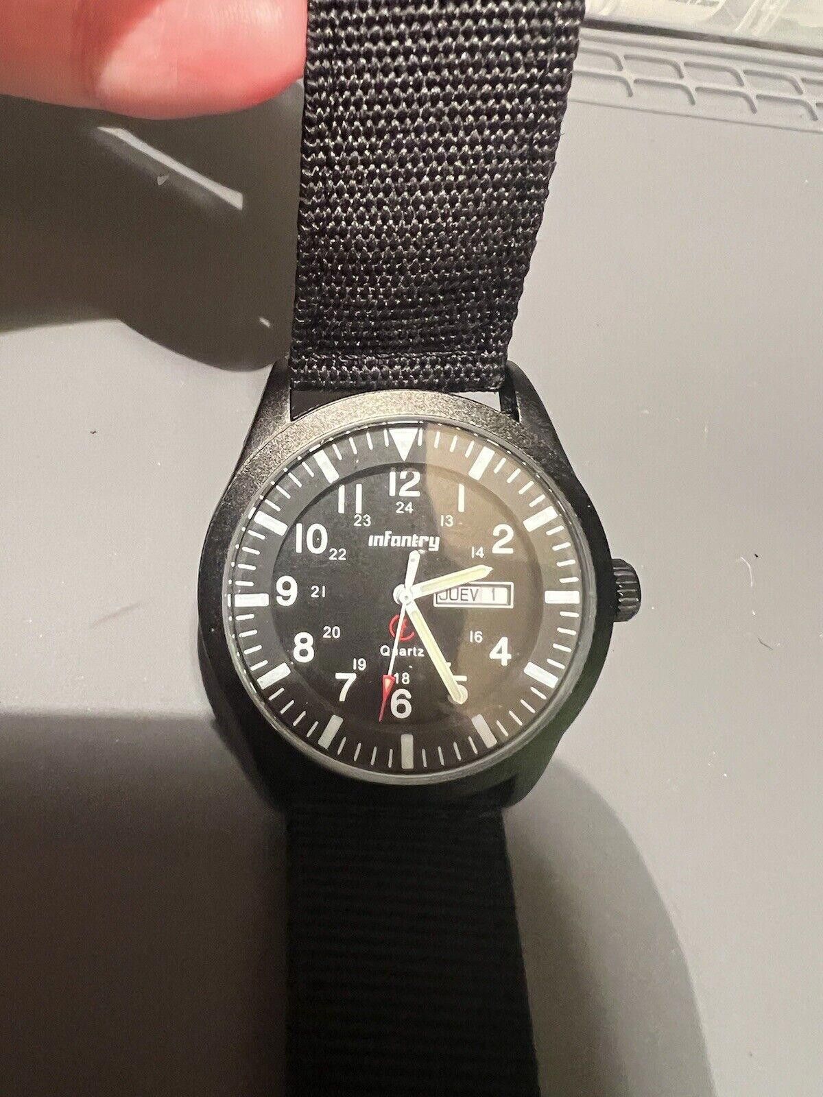 Designer Infantry Tactical Military Watch Size ONE SIZE - 1 Thumbnail