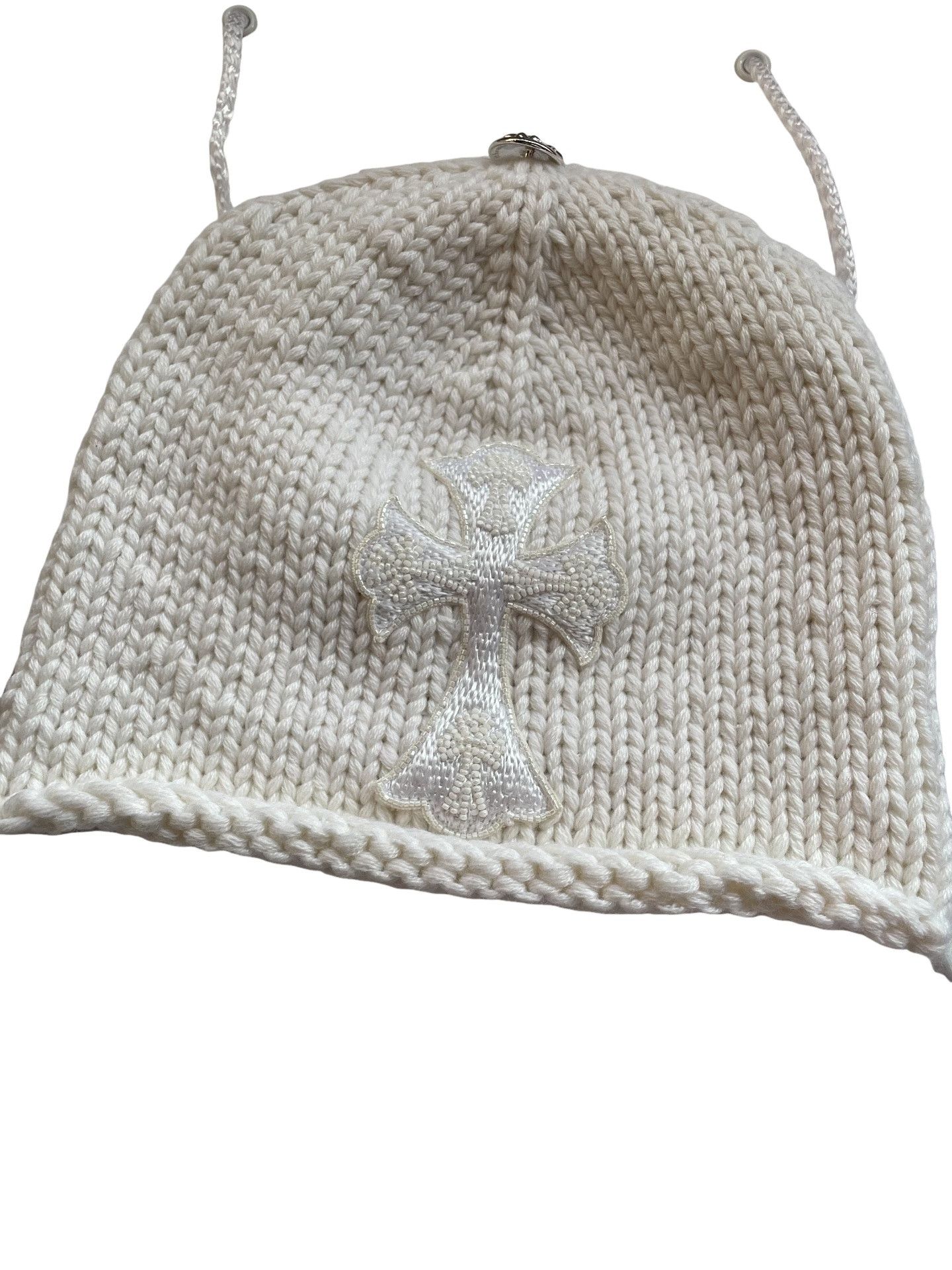 Chrome Hearts Chrome Hearts Cashmere Cross Beanie OS Size ONE SIZE - 1 Thumbnail