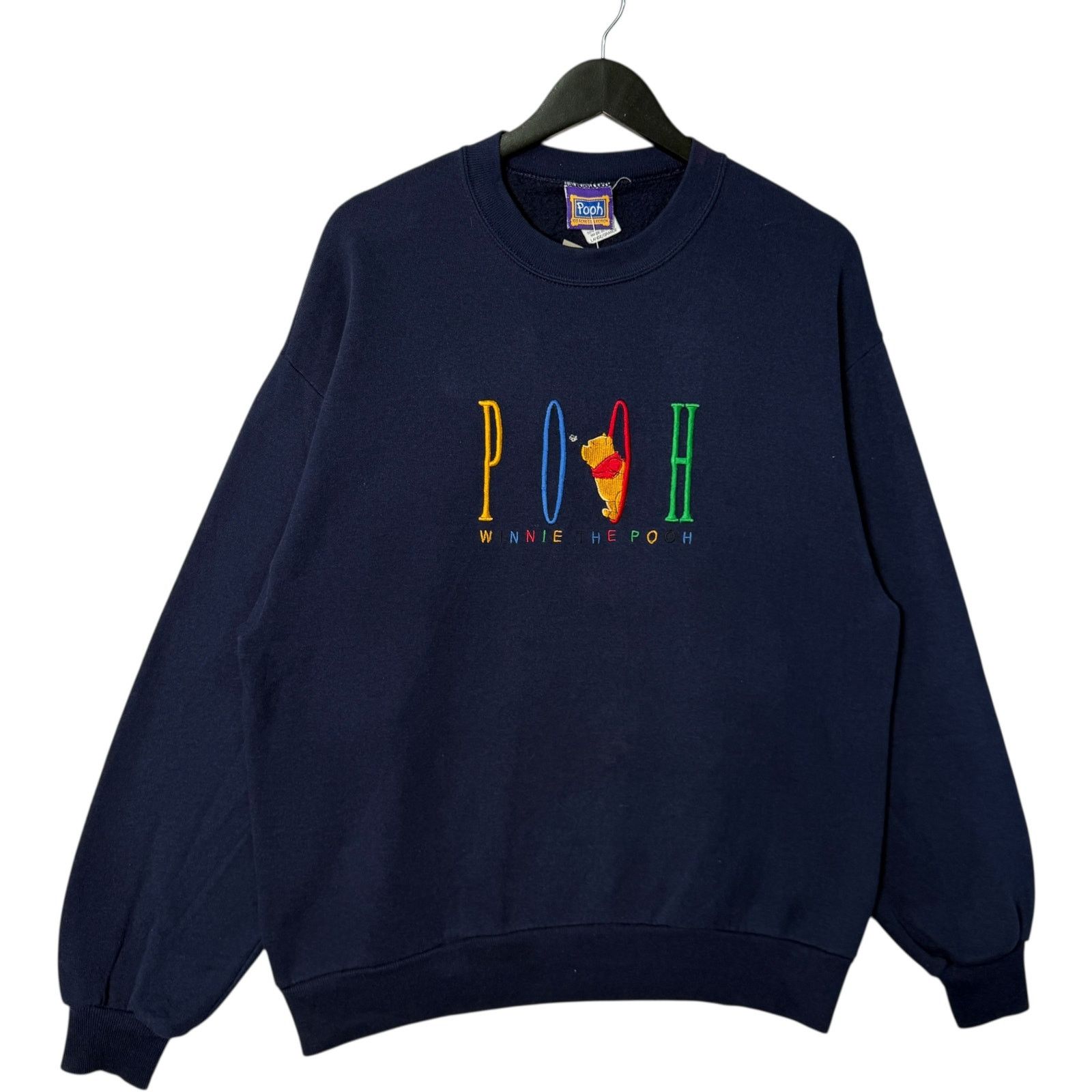 Disney Vintage Disney Winnie The Pooh Spellout Crewneck Large Size US L / EU 52-54 / 3 - 4 Thumbnail