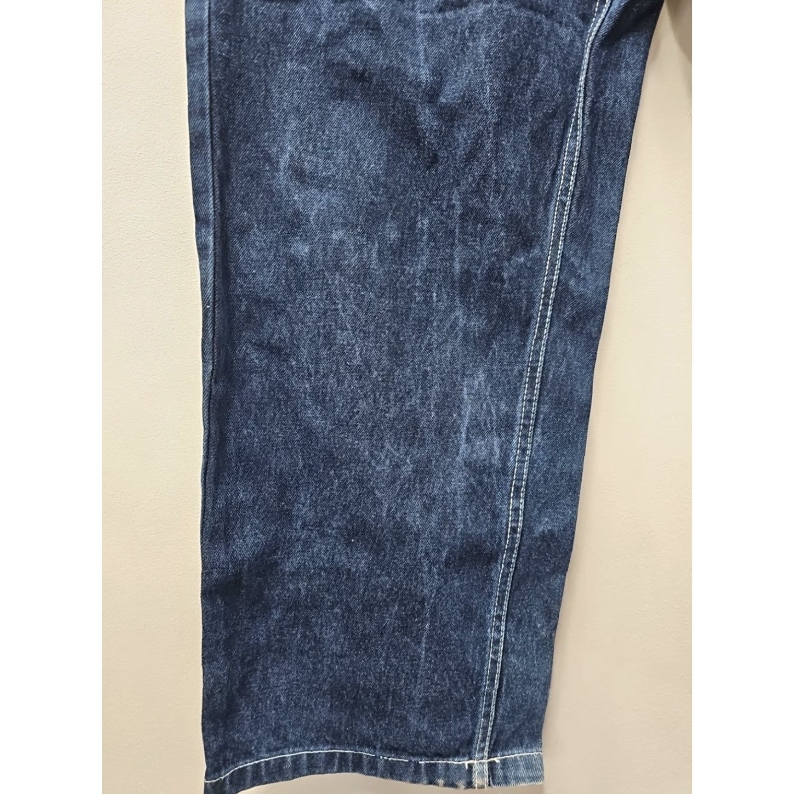 Southpole VINTAGE South Pole Jeans Men 34 Blue Wide-Leg Distressed 35x31 Y2K Baggy Authentic Collection Size US 34 / EU 50 - 2 Thumbnail