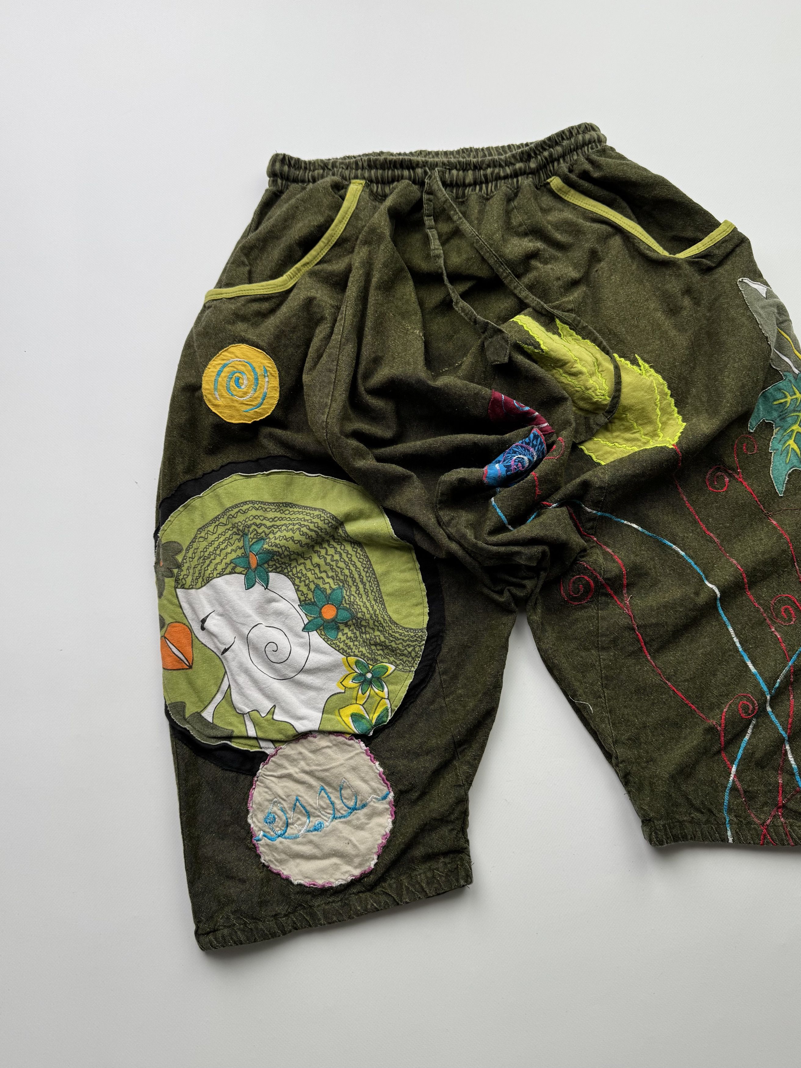 Japanese Brand Vintage Parachute Shorts B581(V277)E2 Size US 32 / EU 48 - 2 Thumbnail