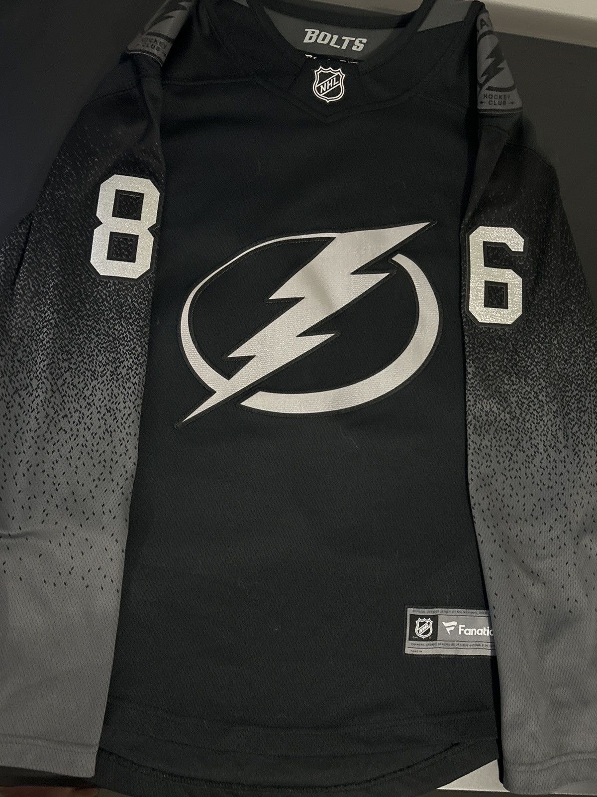 NHL Nikita Kucherov Tampa Bay Lightning Alternate Size US XXS / EU 40 - 1 Thumbnail