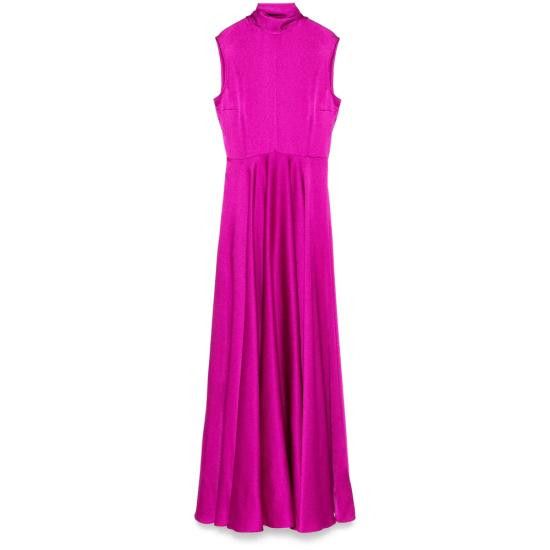 Solace London SOLACE LONDON Women Dresses OS43037 FUCHS PINK Size M / US 6-8 / IT 42-44 - 1 Thumbnail