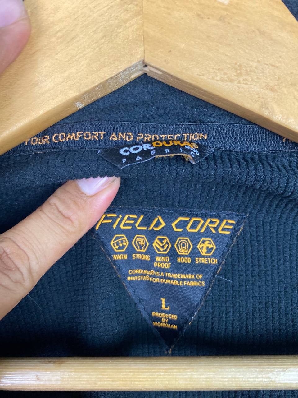 Japanese Brand fieldcore cordura fabric jacket nice design Size US L / EU 52-54 / 3 - 8 Thumbnail