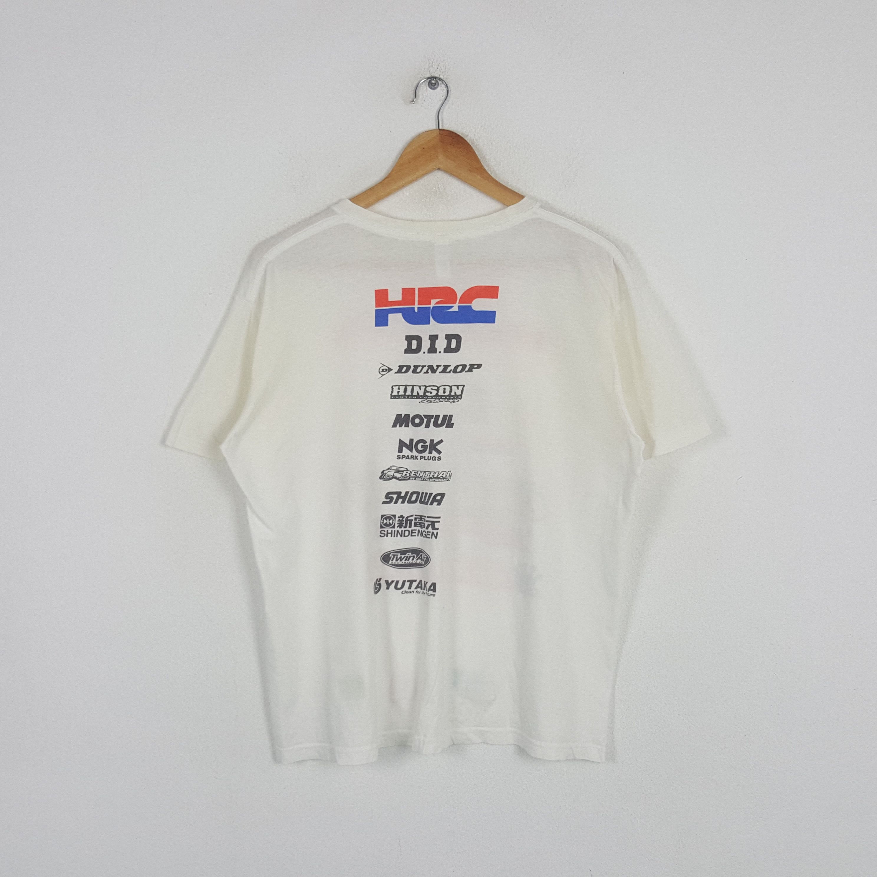 Honda Vintage Honda Champion Japanese Racing Tshirt C294N18 Size US L / EU 52-54 / 3 - 3 Thumbnail