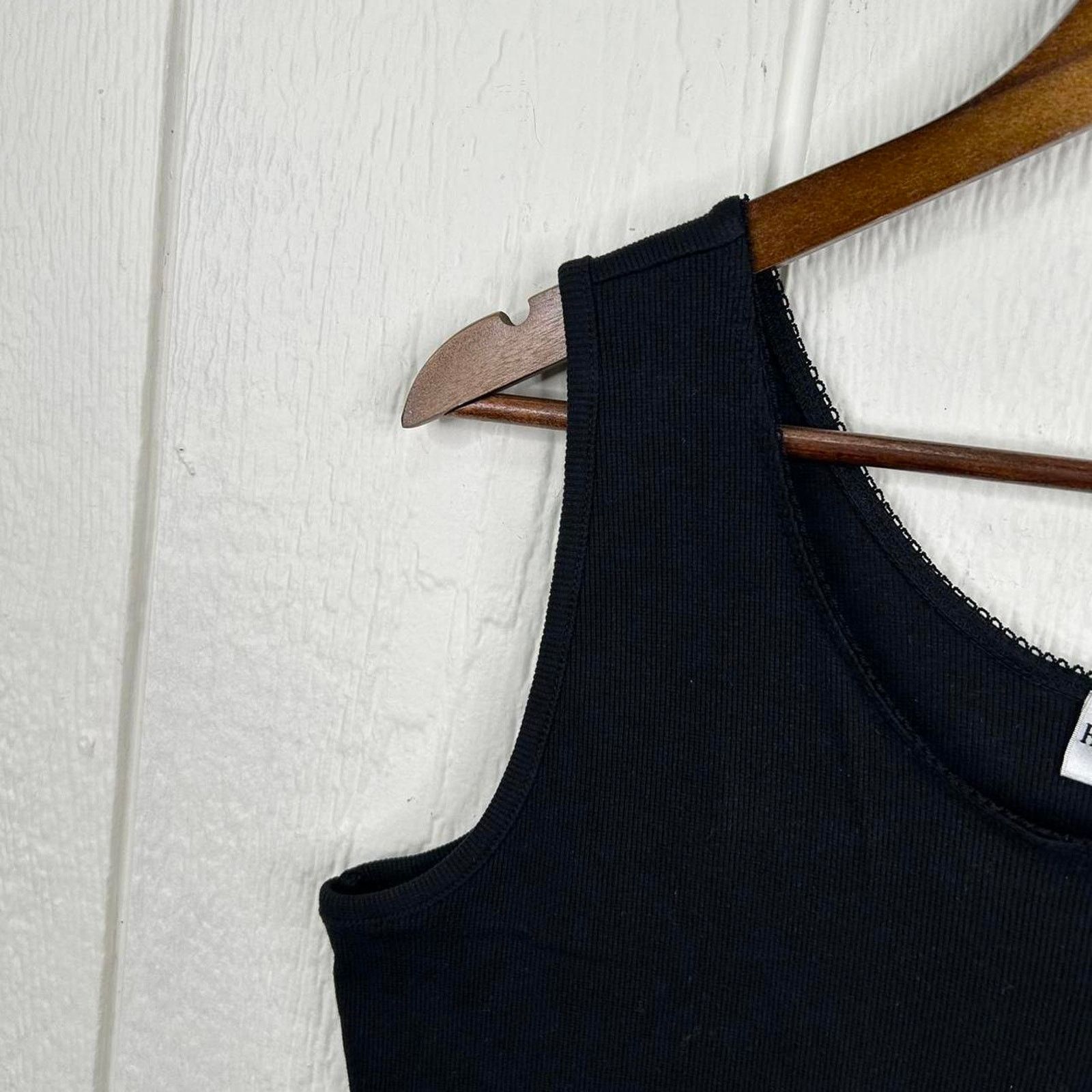 Other Vintage Y2K Fashion Bug Black Tank Top Closet Basic Large Size L / US 10 / IT 46 - 5 Thumbnail