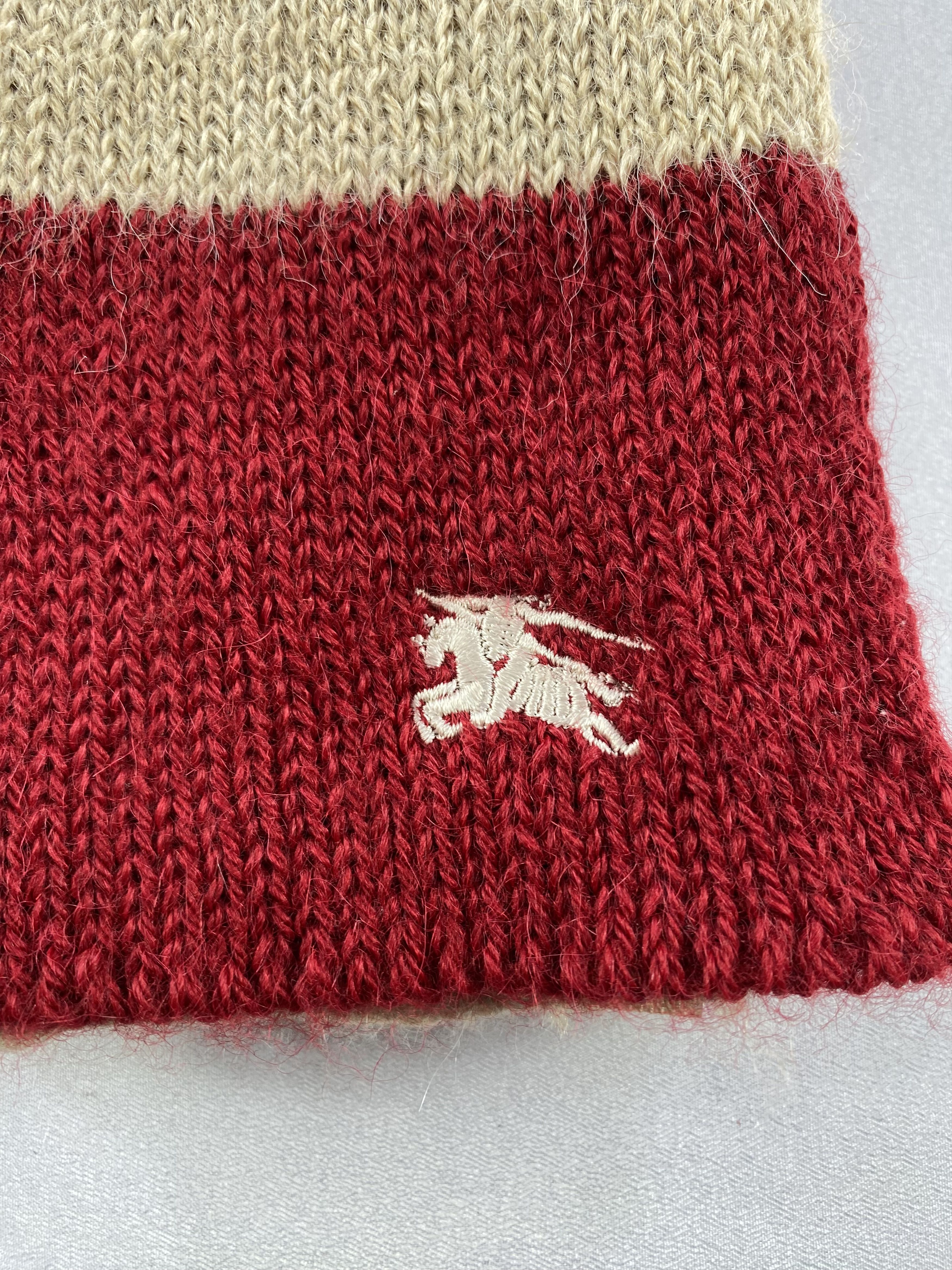 Burberry × Vintage Burberry Scarf / Muffler / Neckwear - WW1141 Size ONE SIZE - 5 Thumbnail