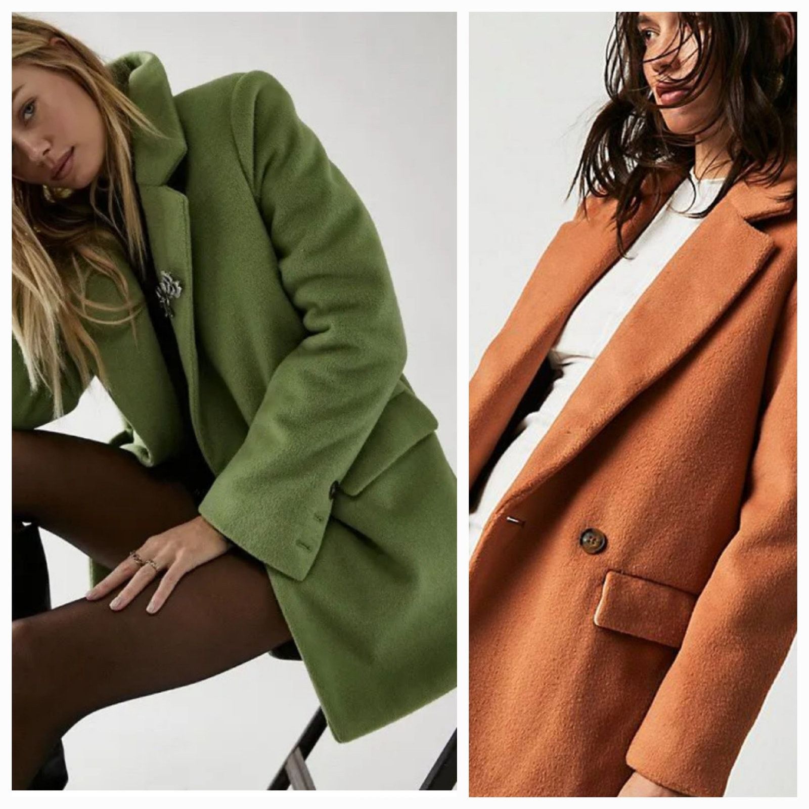 Free People New Free People Mari Solid Blazer PEACOAT Classic $188 LARGE Size L / US 10 / IT 46 - 7 Thumbnail