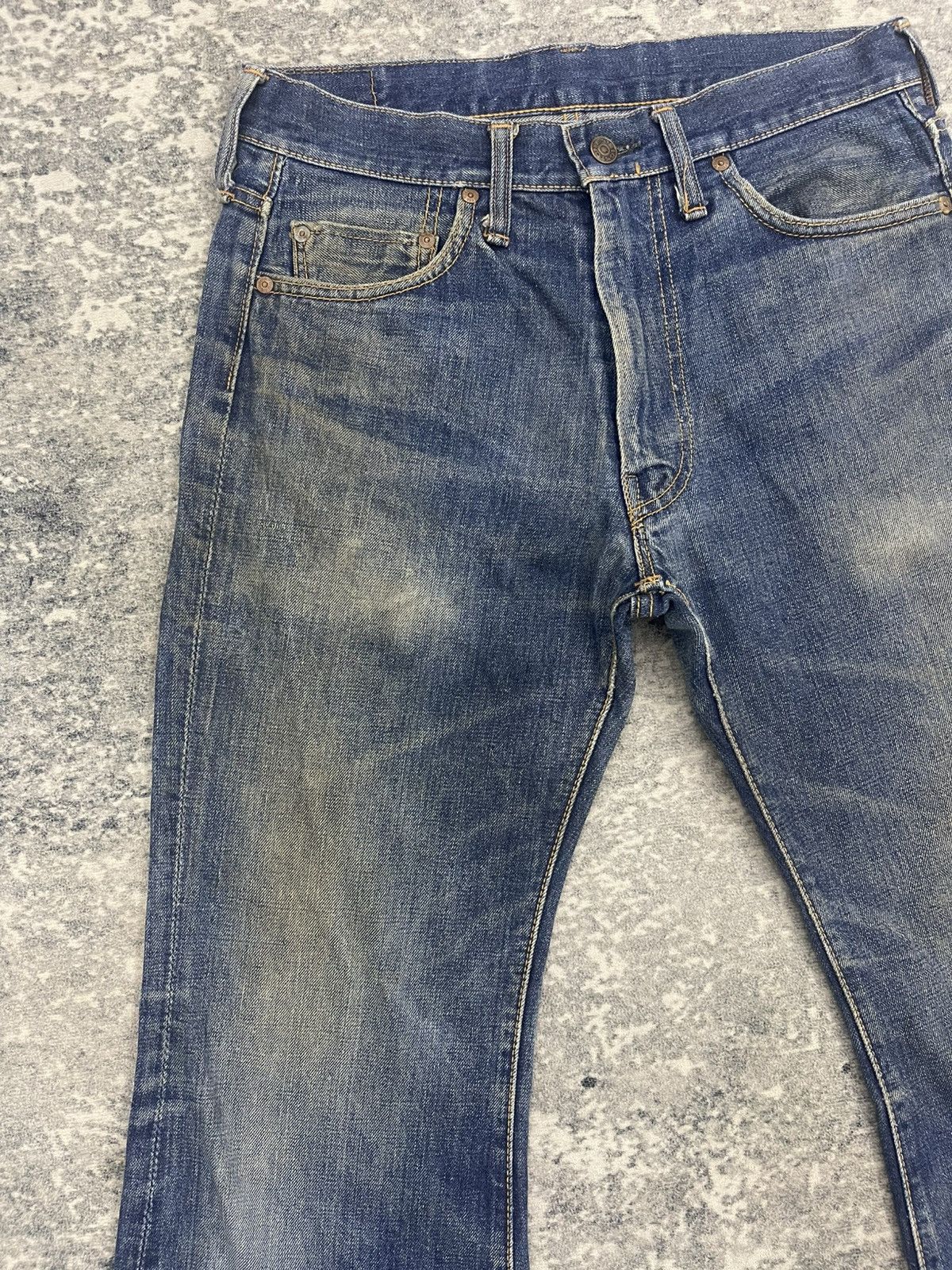 Vintage Vintage 70s Bigstone Bell Bottom Jeans Size US 29 - 5 Thumbnail