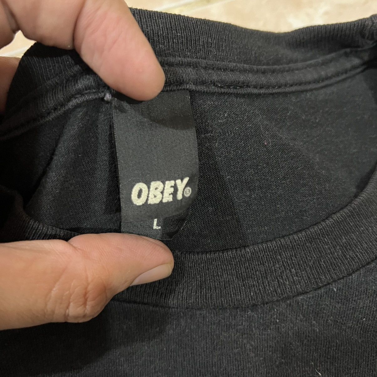 Obey × Zumiez 2.6 OBEY Rock the vote Size US L / EU 52-54 / 3 - 4 Thumbnail