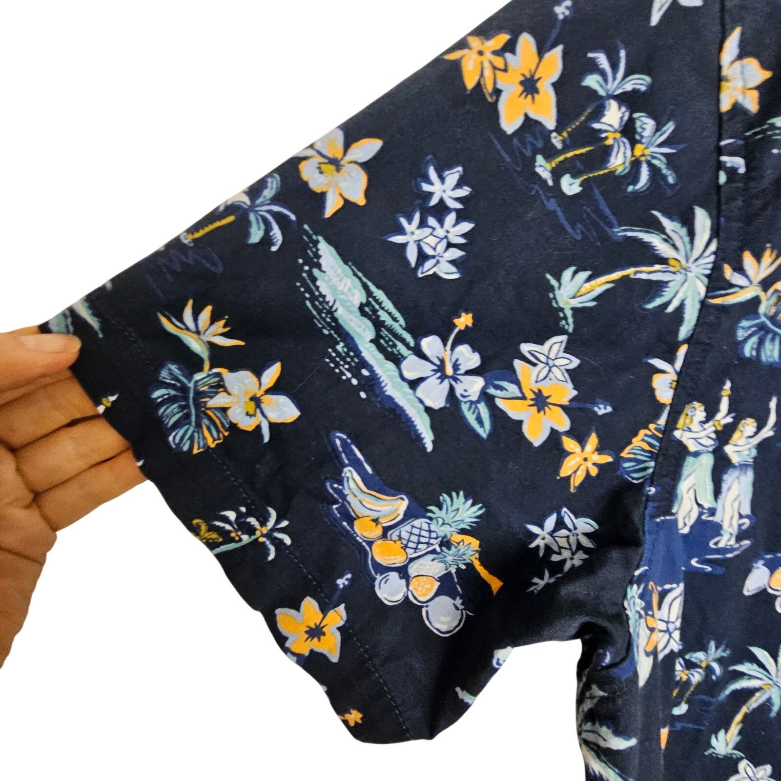 Spyder Spyder Mens Floral Print Hawaiian Shirt Size L Resortwear Size US L / EU 52-54 / 3 - 4 Thumbnail