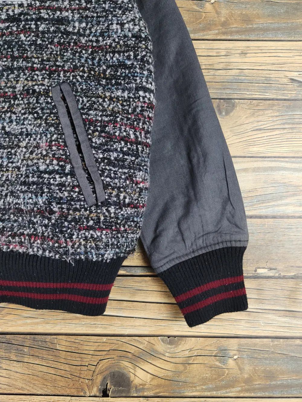 Vintage Titicaca Dark Gray Mexico Knitwear Sweaters varsity #W1940 Size US M / EU 48-50 / 2 - 7 Thumbnail
