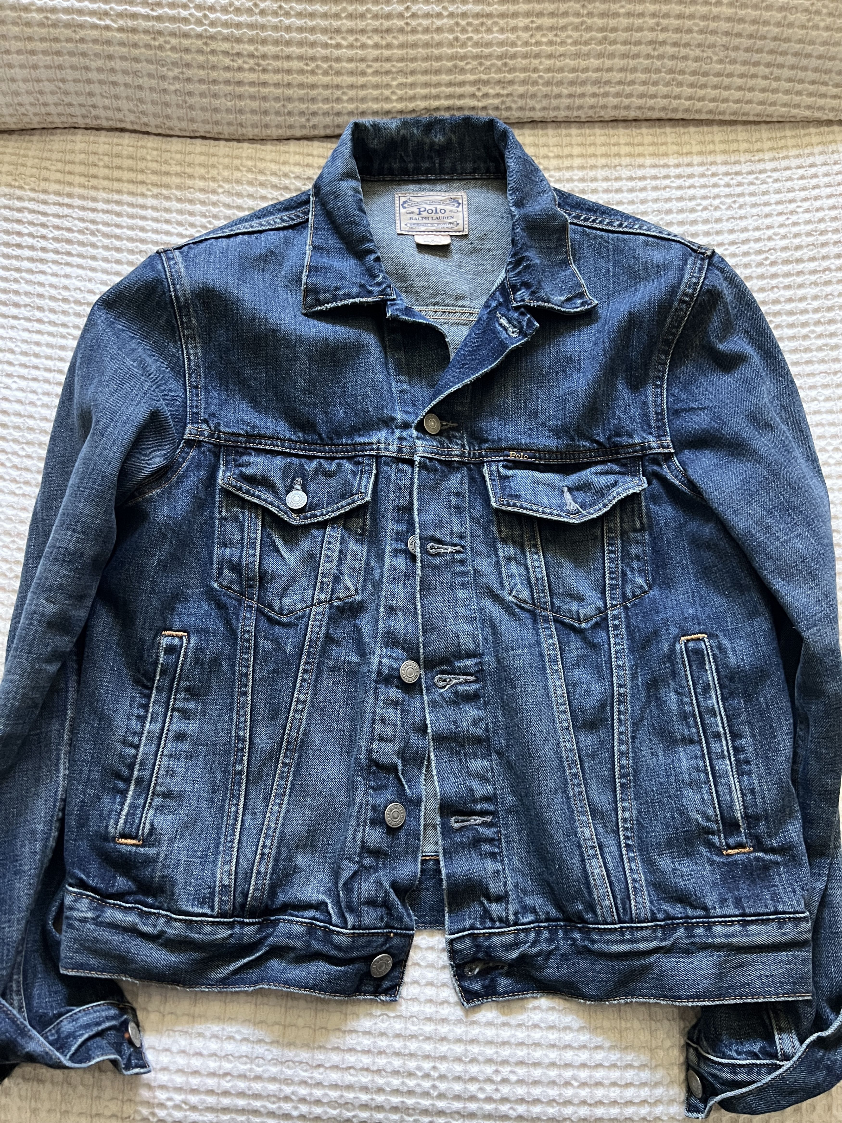 Polo Ralph Lauren Polo Ralph Lauren Jacket Small Denim Jean Jacket Size US S / EU 44-46 / 1 - 2 Thumbnail