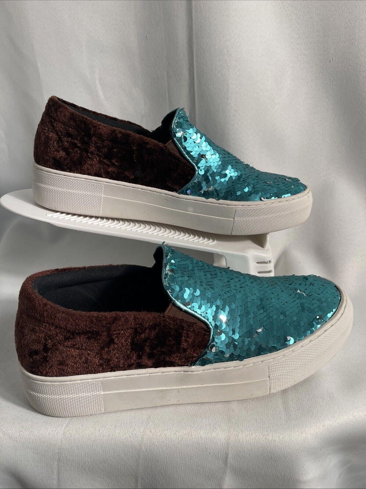 Roper ROPER Women's Darcy Sequin & Velvet Slip On Shoes Size 7.5 Size US 7.5 / IT 37.5 - 1 Thumbnail