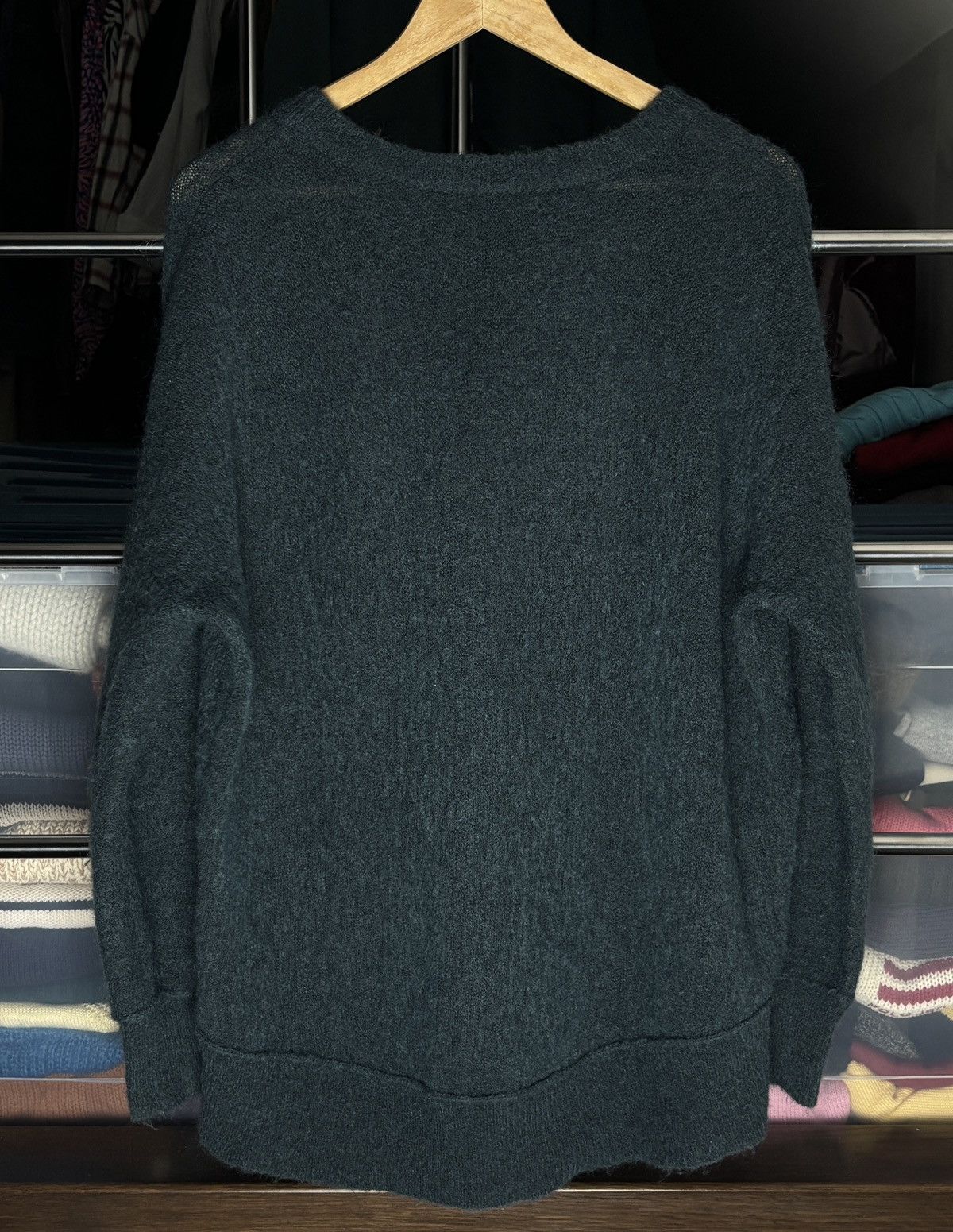 By Malene Birger By Malene Birger Wool Mohair Oversized Boxy Sweater Size XS / US 0-2 / IT 36-38 - 4 Thumbnail