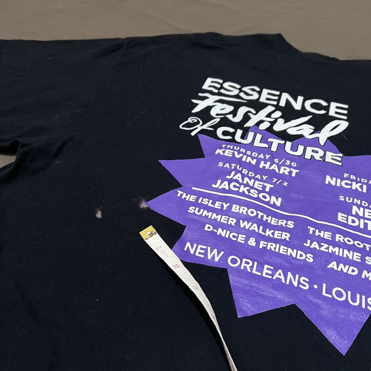 Band Tees × Rap Tees 2022 Essence Fest R&B JANET JOHNSON NICKI MINAJ 2XL Size US XXL / EU 58 / 5 - 7 Thumbnail