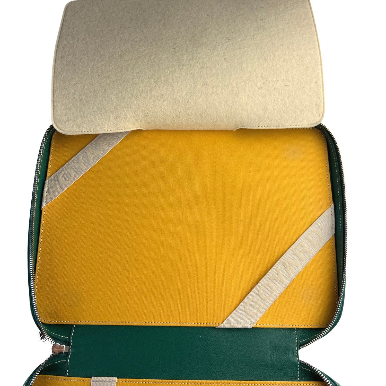 Goyard Goyard Green Compagnon Universel A4 Computer Bag Size ONE SIZE - 5 Thumbnail