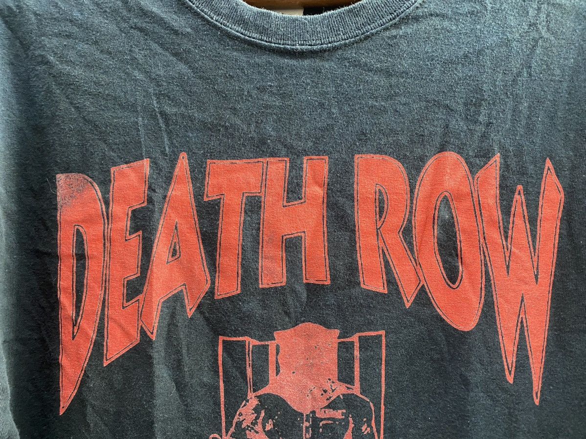 Vintage DEATH ROW RECORDS TSHIRT Size US L / EU 52-54 / 3 - 3 Thumbnail