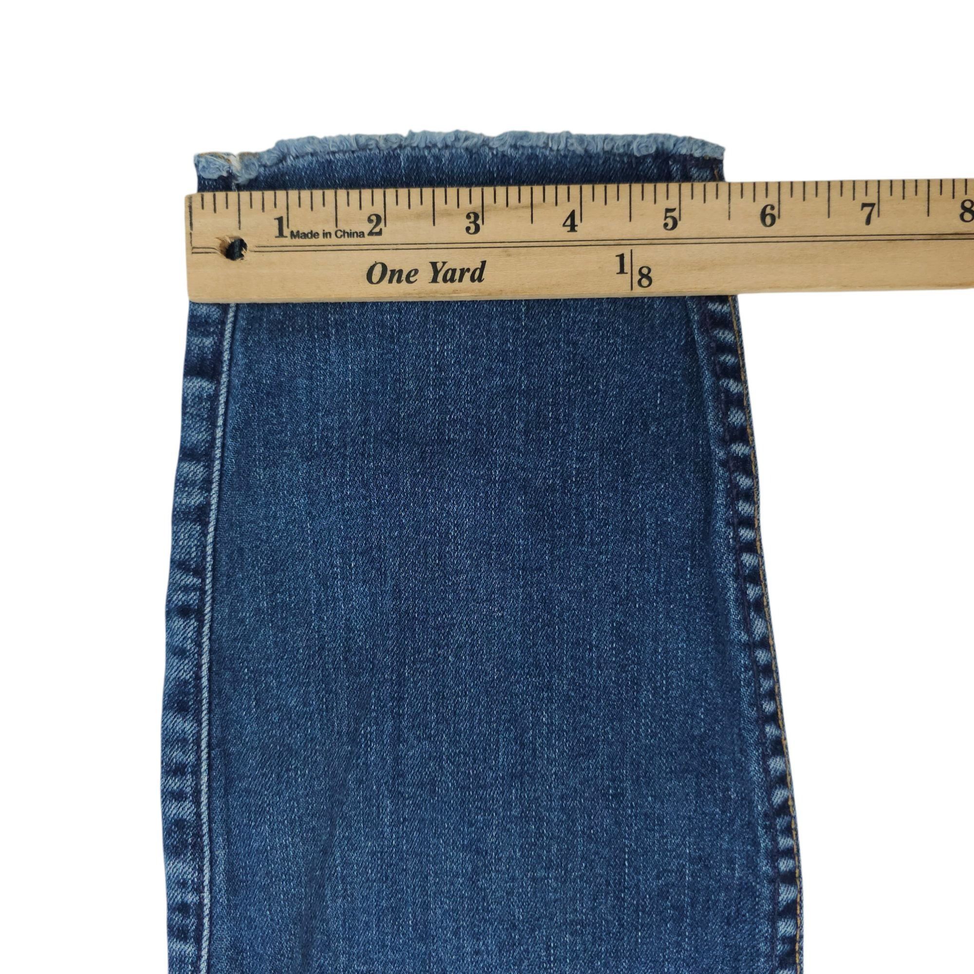 7 For All Mankind 7 For All Mankind The Ankle Skinny Stretch Denim Womens 29 Size 29" - 6 Thumbnail