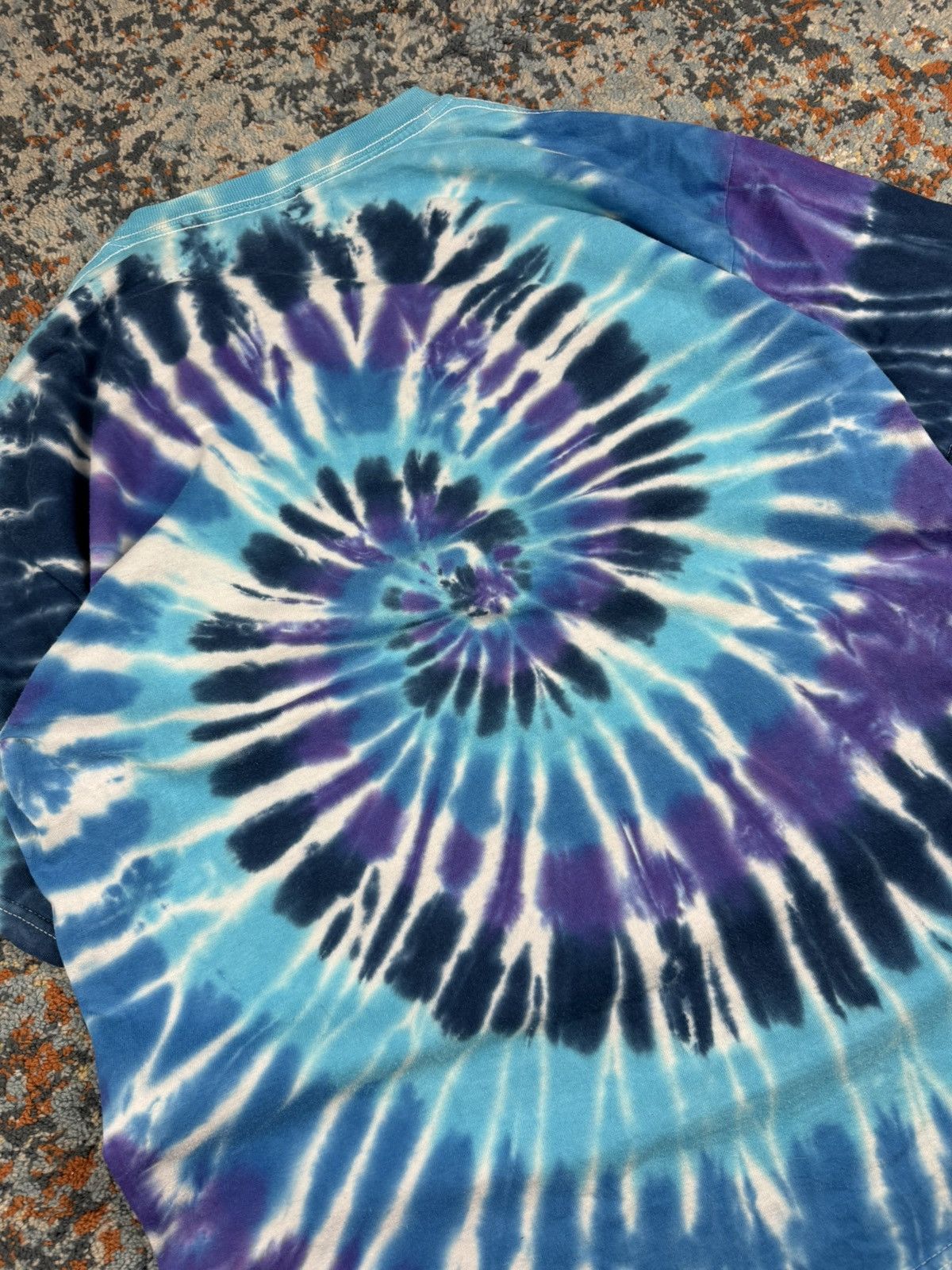 Vintage Vintage 00s Woodstock tie dye hippie grateful dead style tee Size US L / EU 52-54 / 3 - 7 Thumbnail