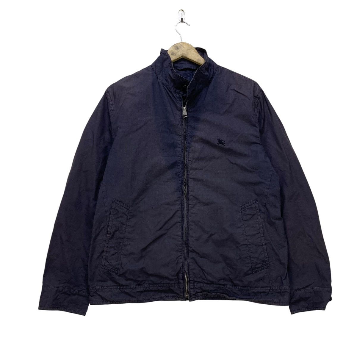 Burberry × Vintage Authentic Vintage Burberry Bomber Light Jacket Size US M / EU 48-50 / 2 - 1 Thumbnail