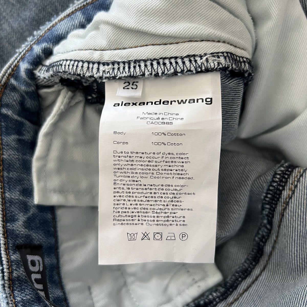 Alexander Wang Alexander Wang Blue Cotton Jeans Size 25" / US 0 / IT 36 - 9 Thumbnail