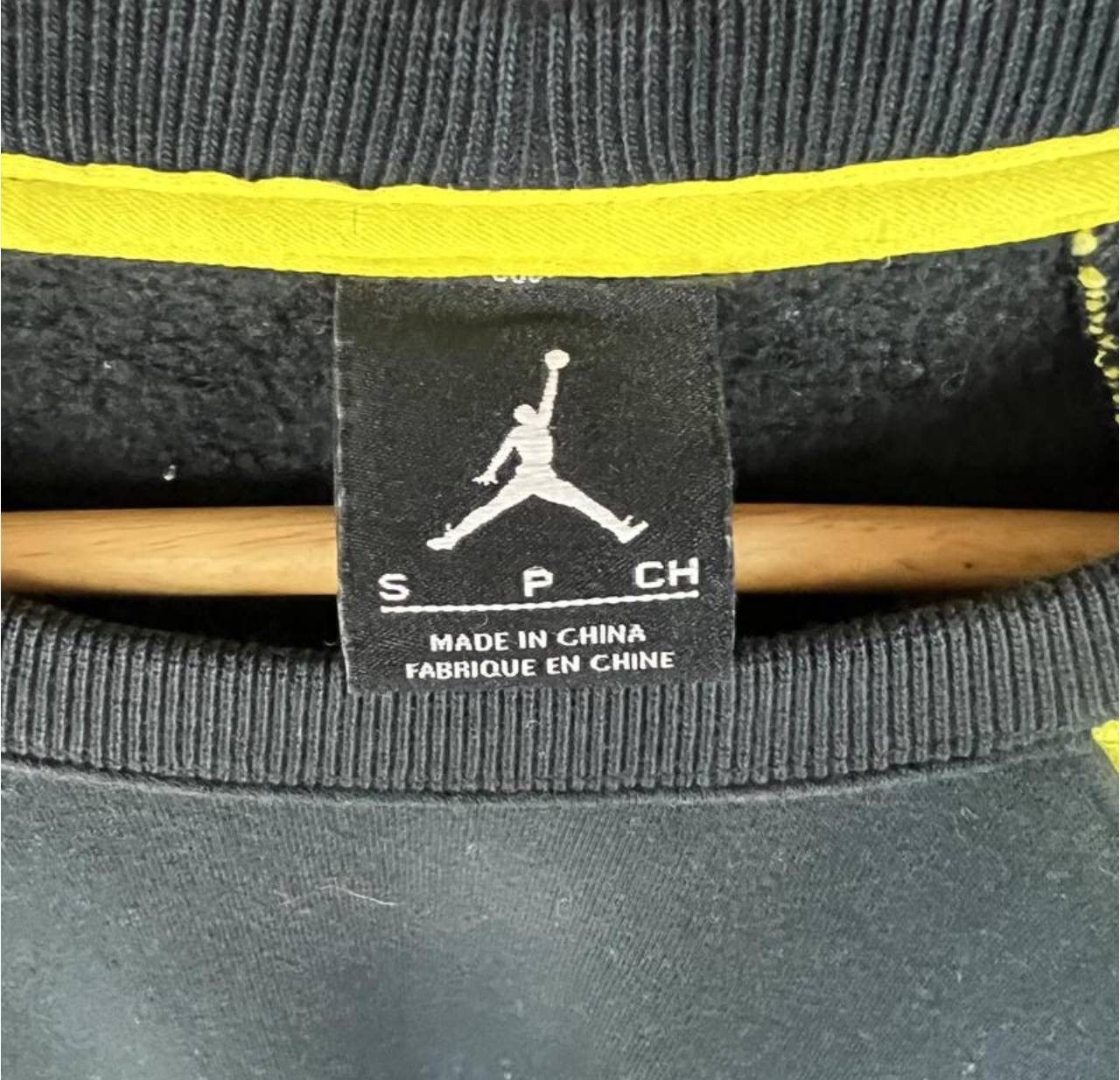 Jordan Brand Jordan Sweatshirt Men's Size S Black Cotton Long Sleeve` Size US S / EU 44-46 / 1 - 4 Thumbnail