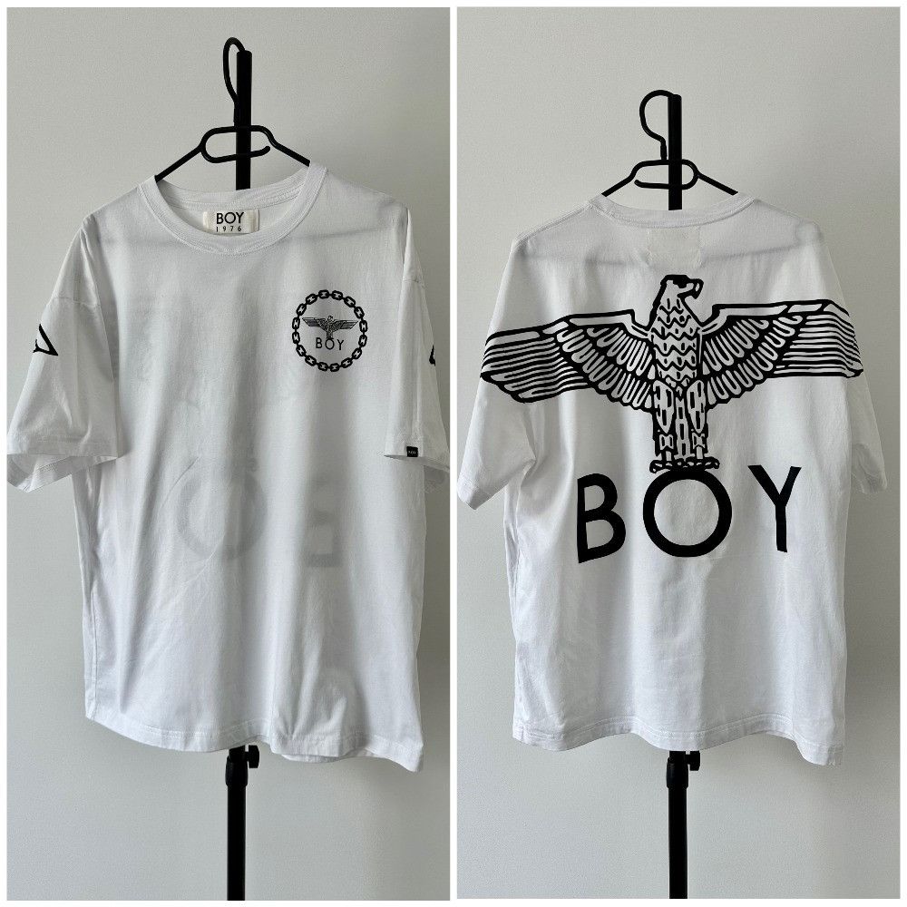 Boy London BOY London Eagle white t-shirt Big Logo Size US M / EU 48-50 / 2 - 1 Thumbnail