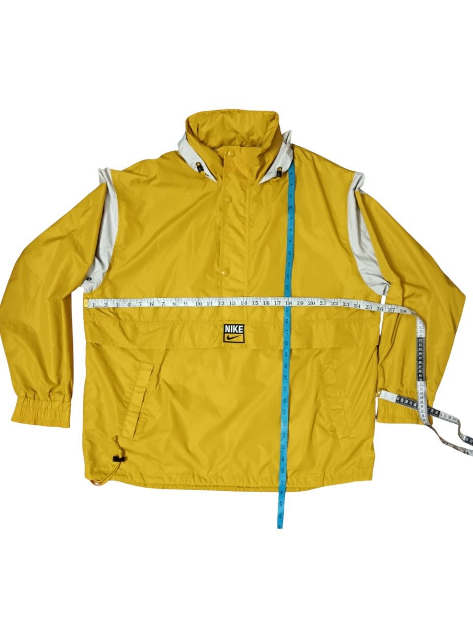 Nike VINTAGE NIKE ANORAK HOODIE HALF ZIPPER Size US XXL / EU 58 / 5 - 4 Thumbnail