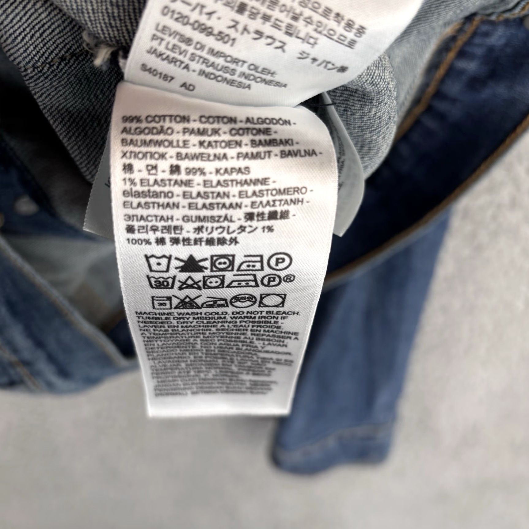 Levi's Levi's Denim Trucker Jacket Blue Small Regular Fit Women Pockets Classic V2K Size 28" / US 6 / IT 42 - 5 Thumbnail