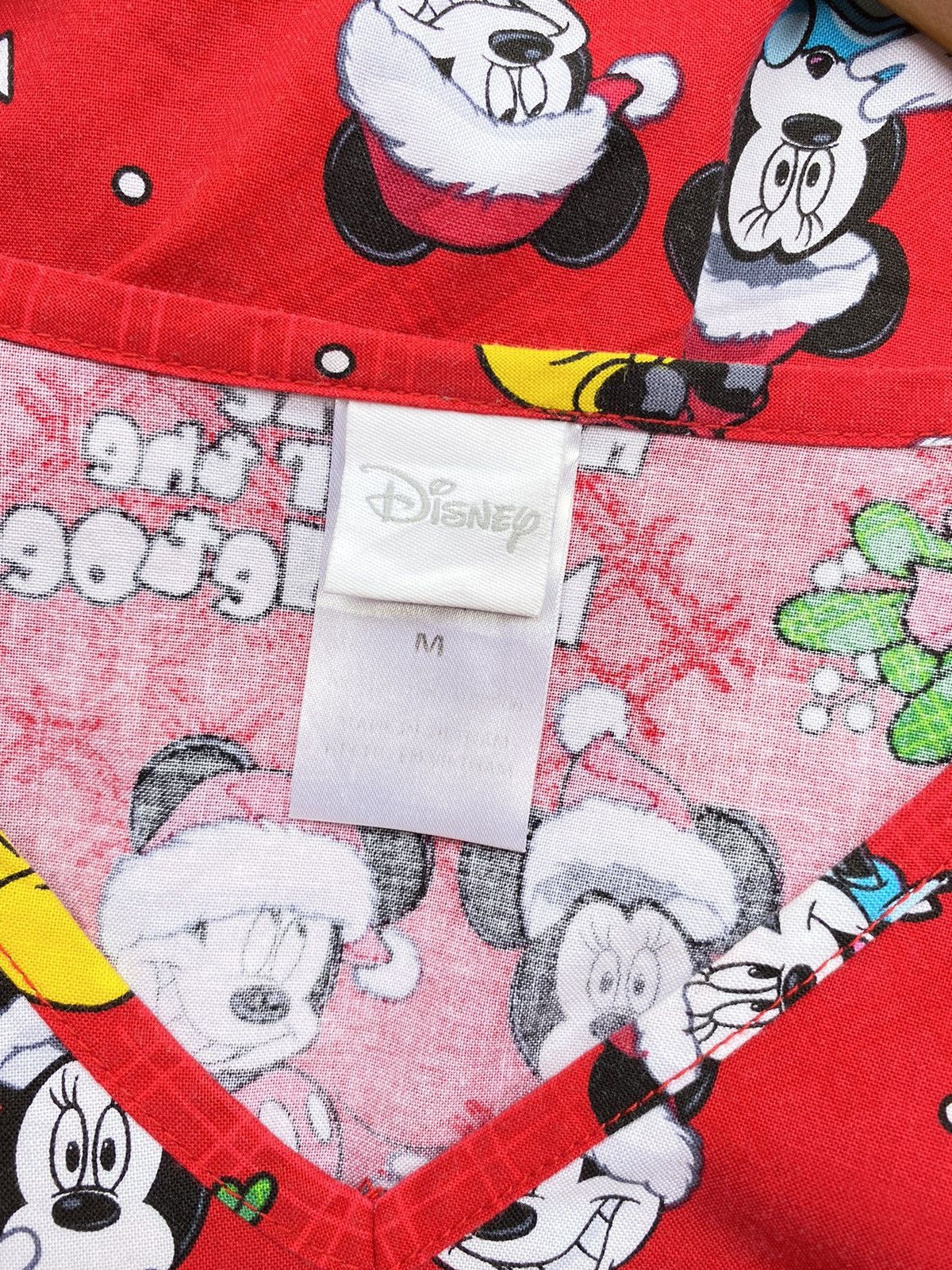 Mickey Mouse Mickey Mouse vintage v neck blouse Size ONE SIZE - 3 Thumbnail