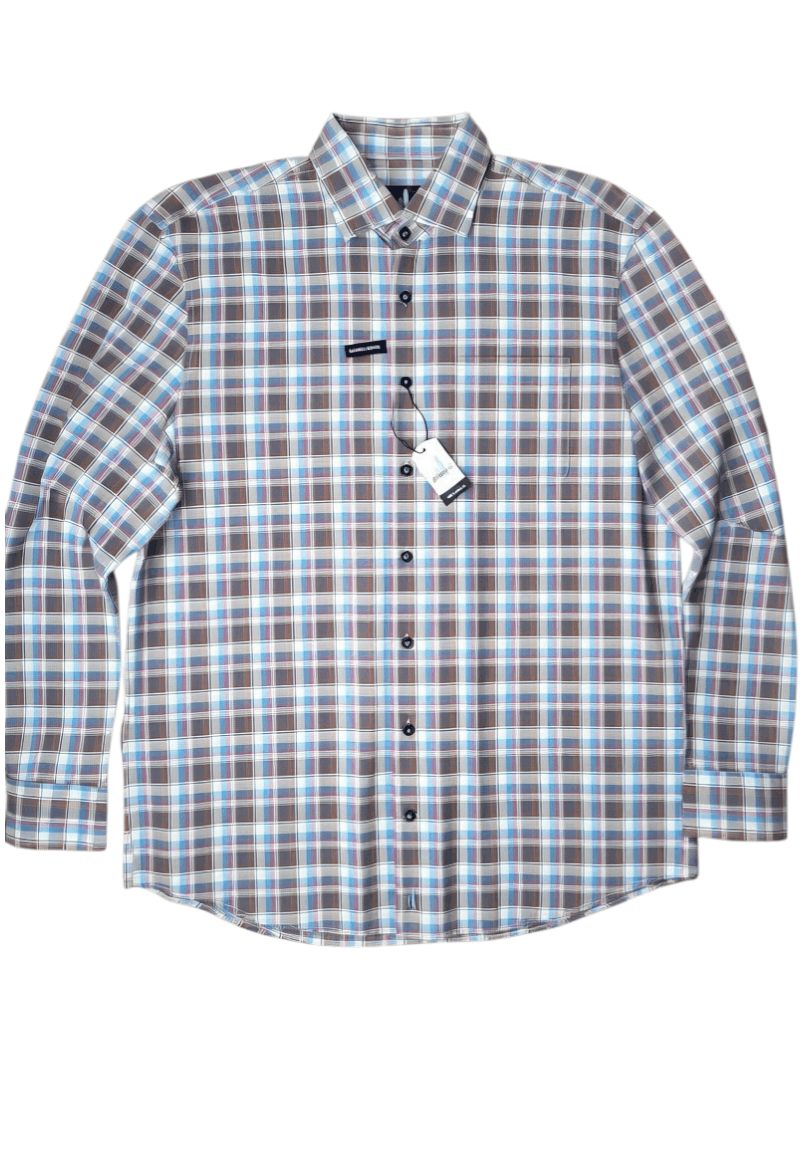 johnnie-O NWT JOHNNIE-O Floyd Plaid Button Down Shirt in Tide Size M Size US M / EU 48-50 / 2 - 1 Thumbnail