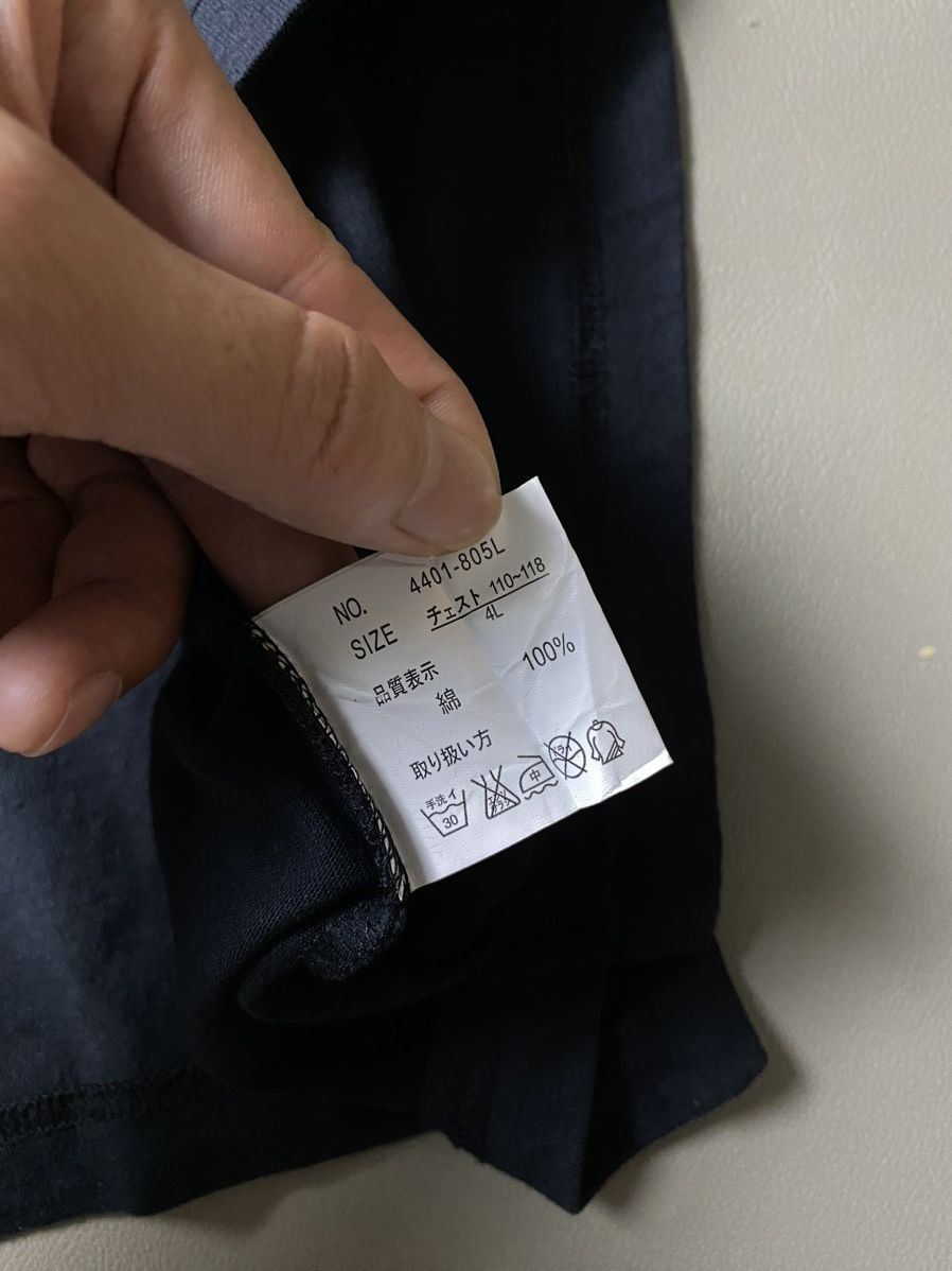 If Six Was Nine × Japanese Brand × Le Grande Bleu (L.G.B.) Pract Union Jack Poem Longsleeve Size US XL / EU 56 / 4 - 10 Thumbnail