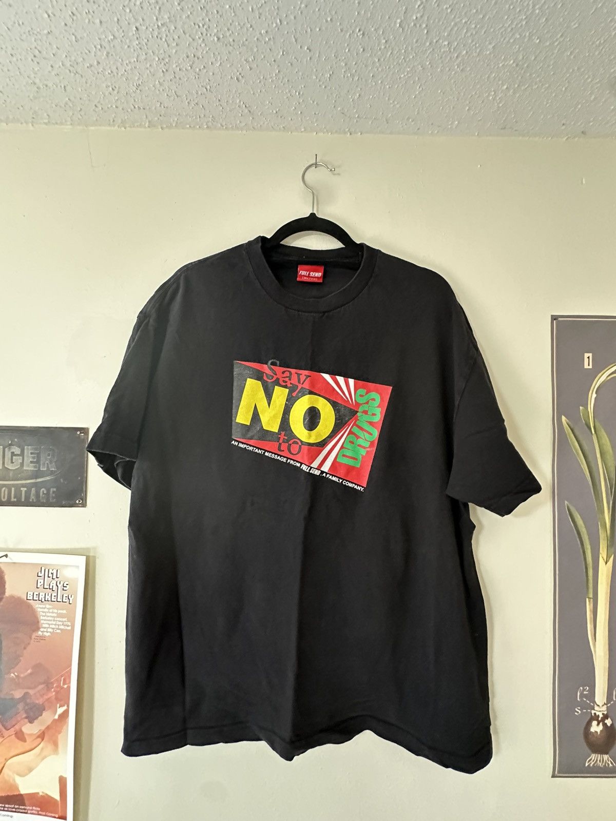 Full Send Say No To Drugs Full Send T Shirt Size US XL / EU 56 / 4 - 1 Thumbnail