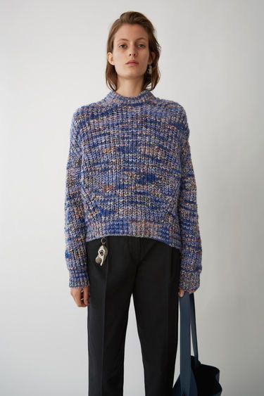 Acne studios zora multi sweater best sale