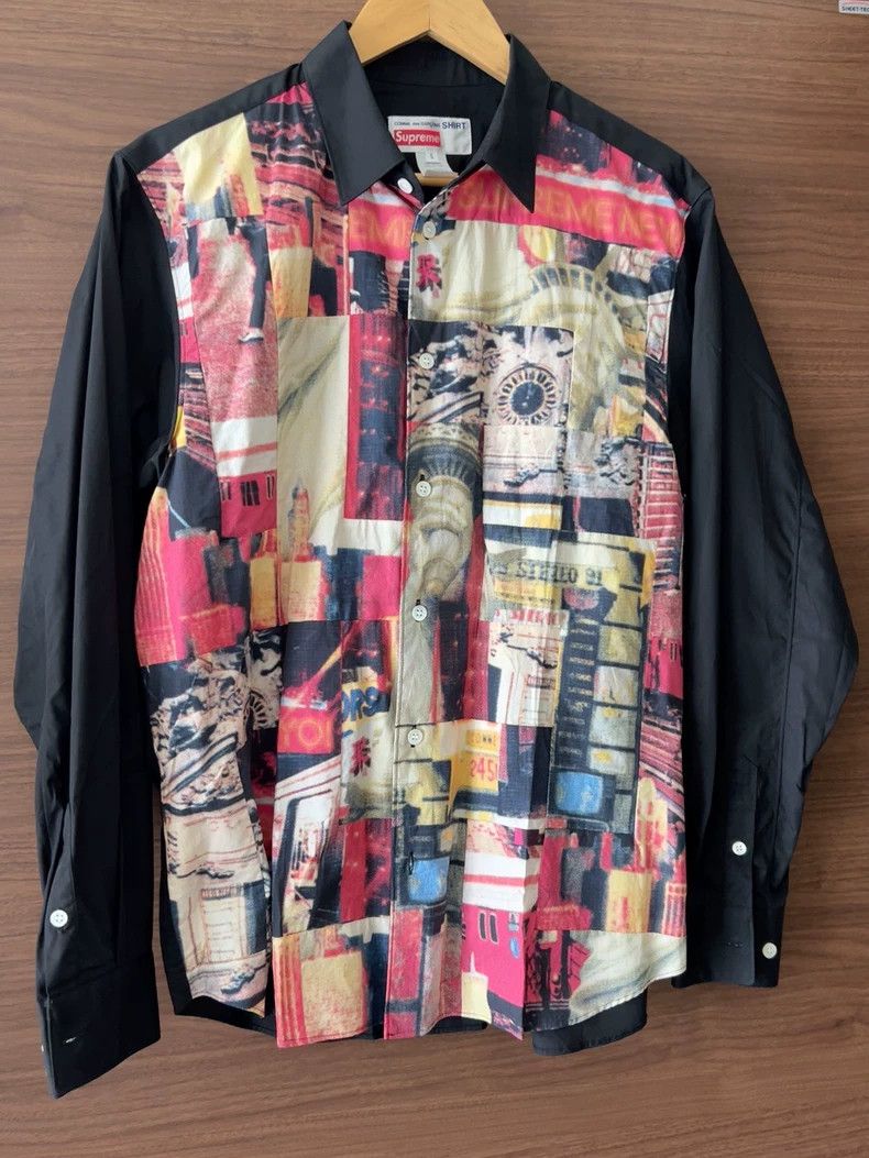 Comme des Garcons Comme Des Garcons Co branded printed shirt 2505-Nextarrow Size US S / EU 44-46 / 1 - 3 Thumbnail