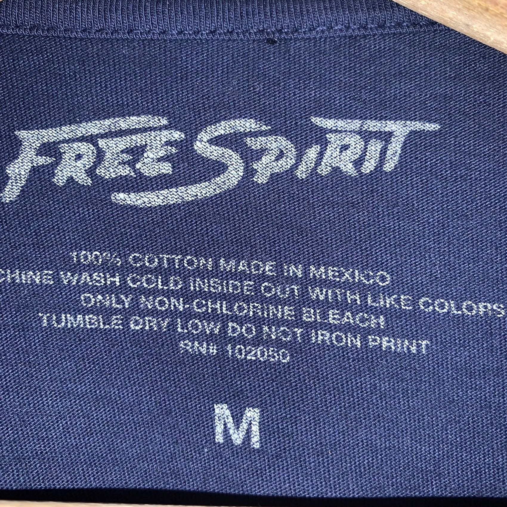 ESPIRIT Free Spirit Shirt Mens M Khalid Soul Band Tee Navy Long Sleeve Size Size US M / EU 48-50 / 2 - 4 Thumbnail