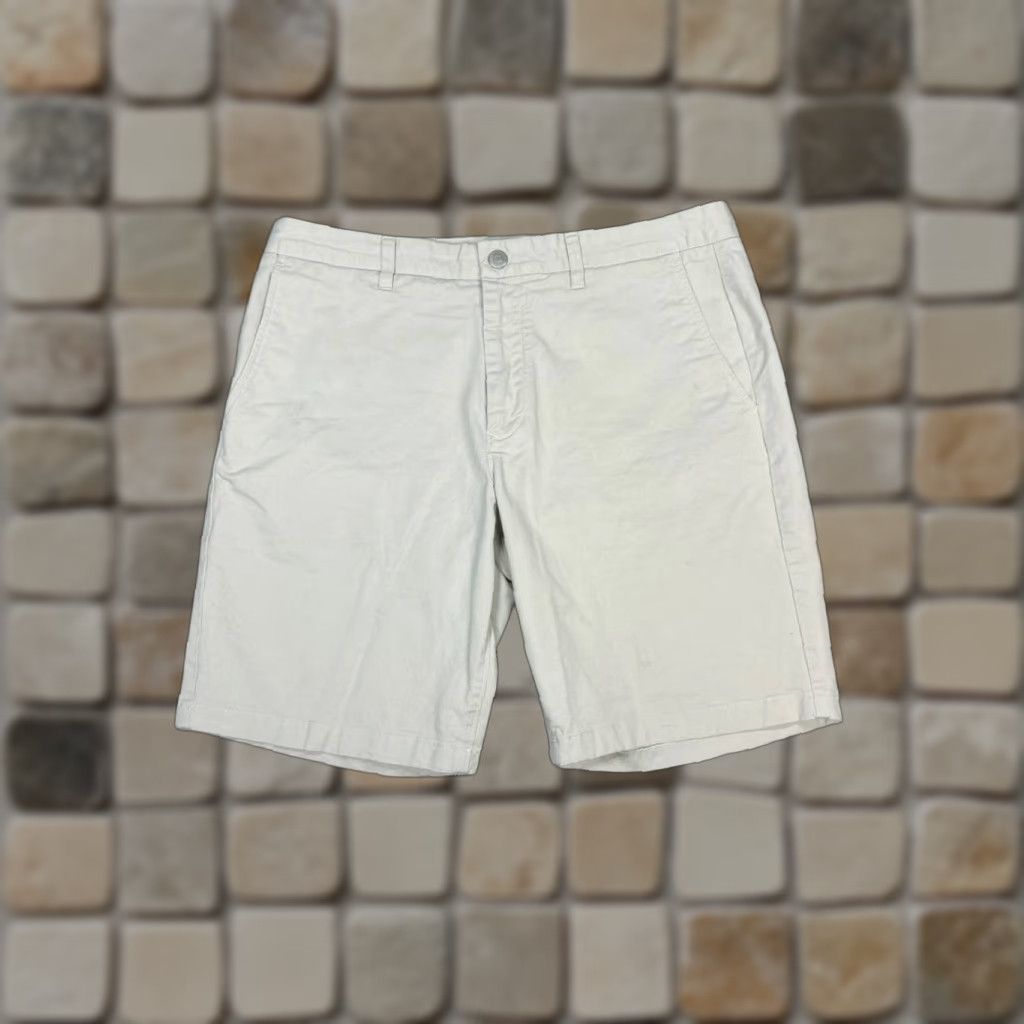 Bonobos Bonobos Mens 35 Cream Beige Cotton Chinos 9" Shorts Regular Beige Men’s Chino Short 9" Bonobos Size US 35 - 1 Thumbnail