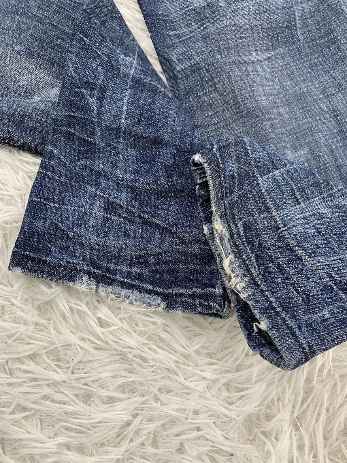 Diesel Distress Diesel Tepphar Slim Carrot Denim Pant Size US 35 - 13 Thumbnail
