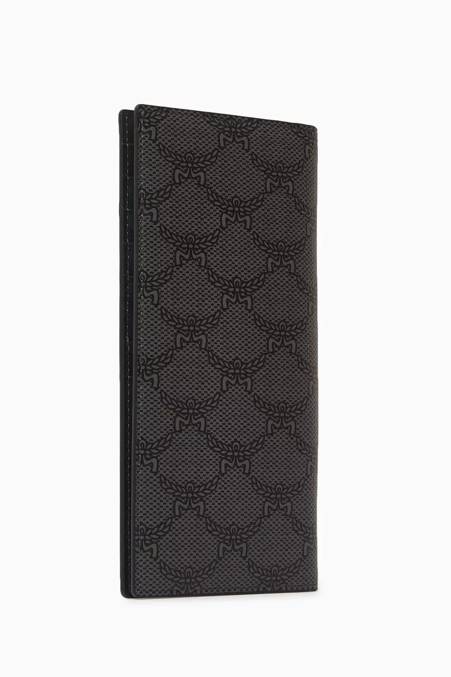 MCM o1mt1gz1224 Size: OS / Fold Large Wallet in Grey/Black Size ONE SIZE - 3 Thumbnail