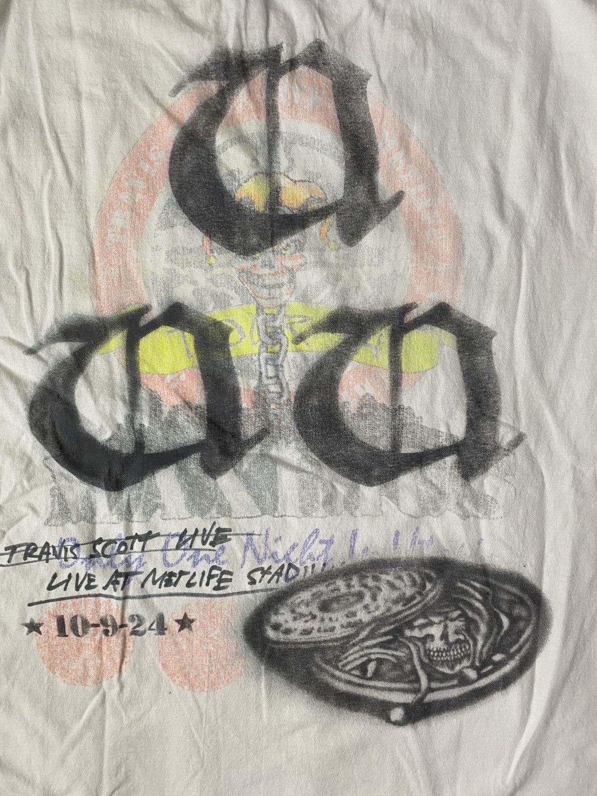 Travis Scott TRAVIS SCOTT UTOPIA TOUR TEE. Size US L / EU 52-54 / 3 - 11 Thumbnail