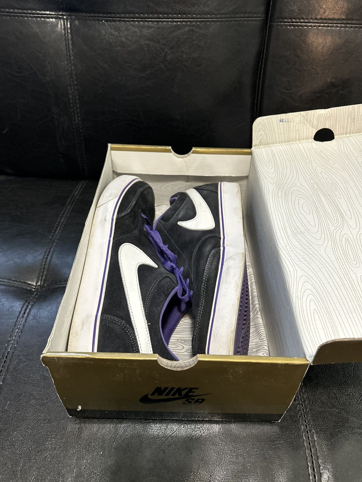Nike SB Nike sb zoom harbor black/ purple Size US 11 / EU 44 - 6 Thumbnail