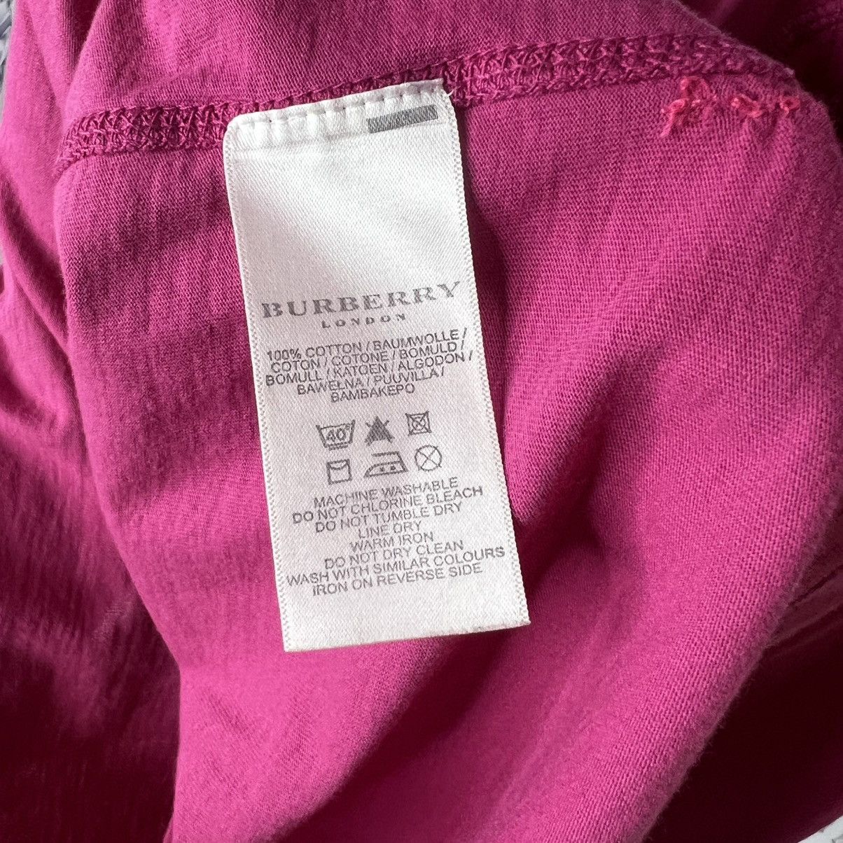 Burberry Burberry tank top pink racerback classic logo Size S / US 4 / IT 40 - 5 Thumbnail