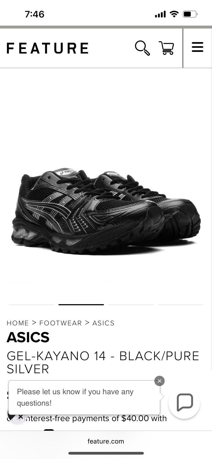 Asics ASICS Gel-Kayano 14 Sneakers Size US 7.5 / IT 37.5 - 8 Thumbnail