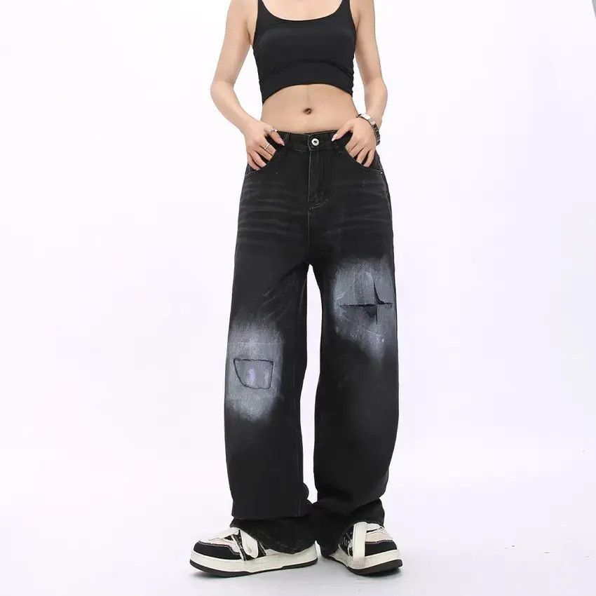 Designer × Japanese Brand Vintage Streetwear Harajuku Loose Casual Pants Size US 33 - 2 Thumbnail