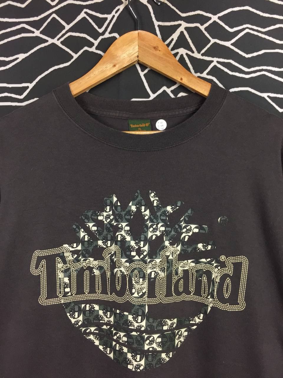 Timberland Vtg Timberland Big Logo Made In Usa Long Sleeve Tee Size US XL / EU 56 / 4 - 3 Thumbnail