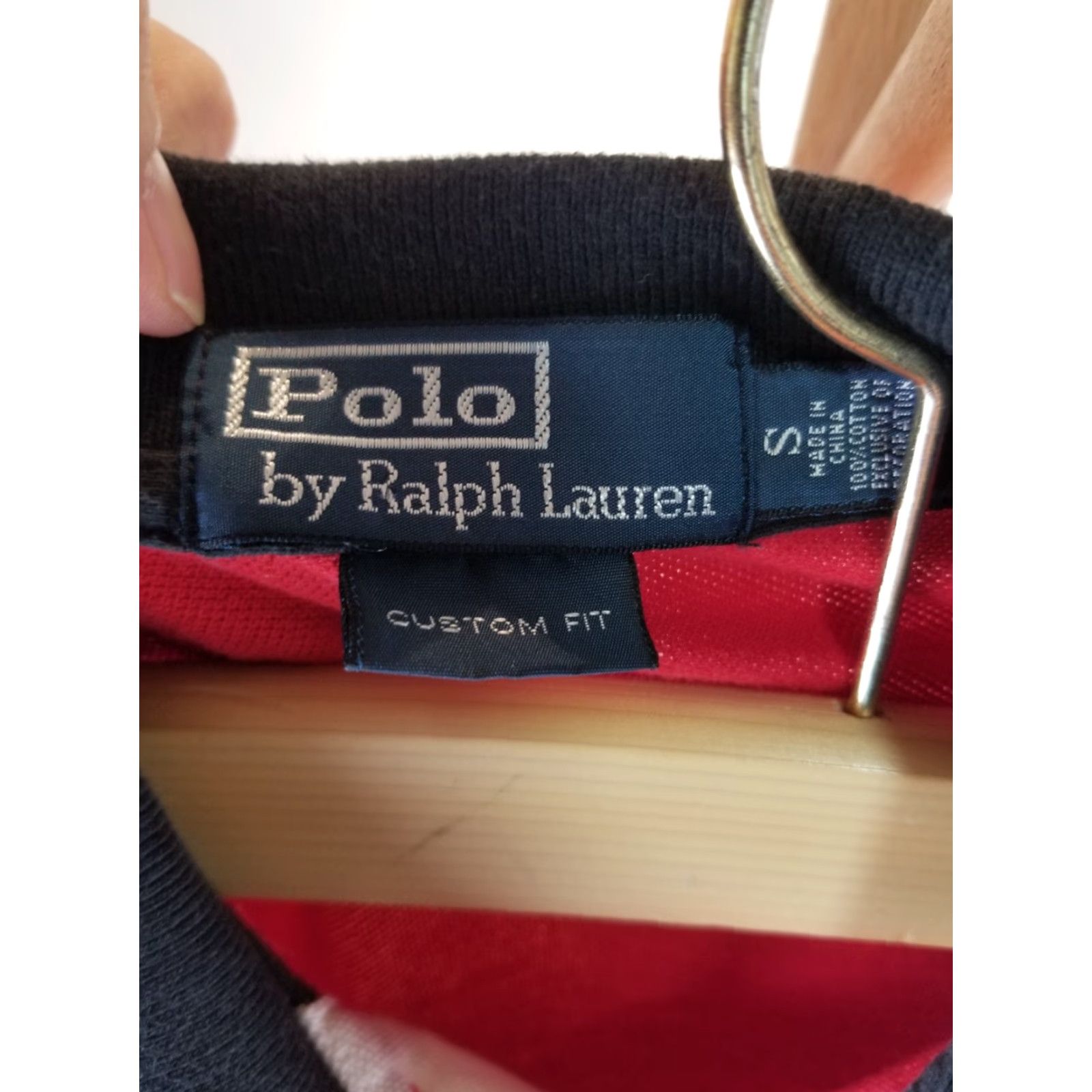 Polo Ralph Lauren VINTAGE RALPH LAUREN POLO SHIRT RED BLACK WATCH BIG PONY SZ SMALL MEN T-Shirt Short Sleeve USA 2010-2019 Small Red Mens Polo Shirt Size US S / EU 44-46 / 1 - 6 Thumbnail