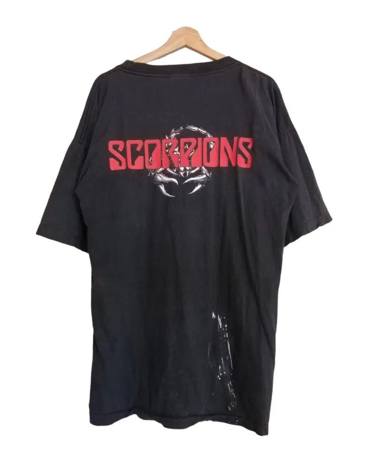 Band Tees Vintage Scorpions Band Rock Eagle Tee Shirt Size US M / EU 48-50 / 2 - 9 Thumbnail