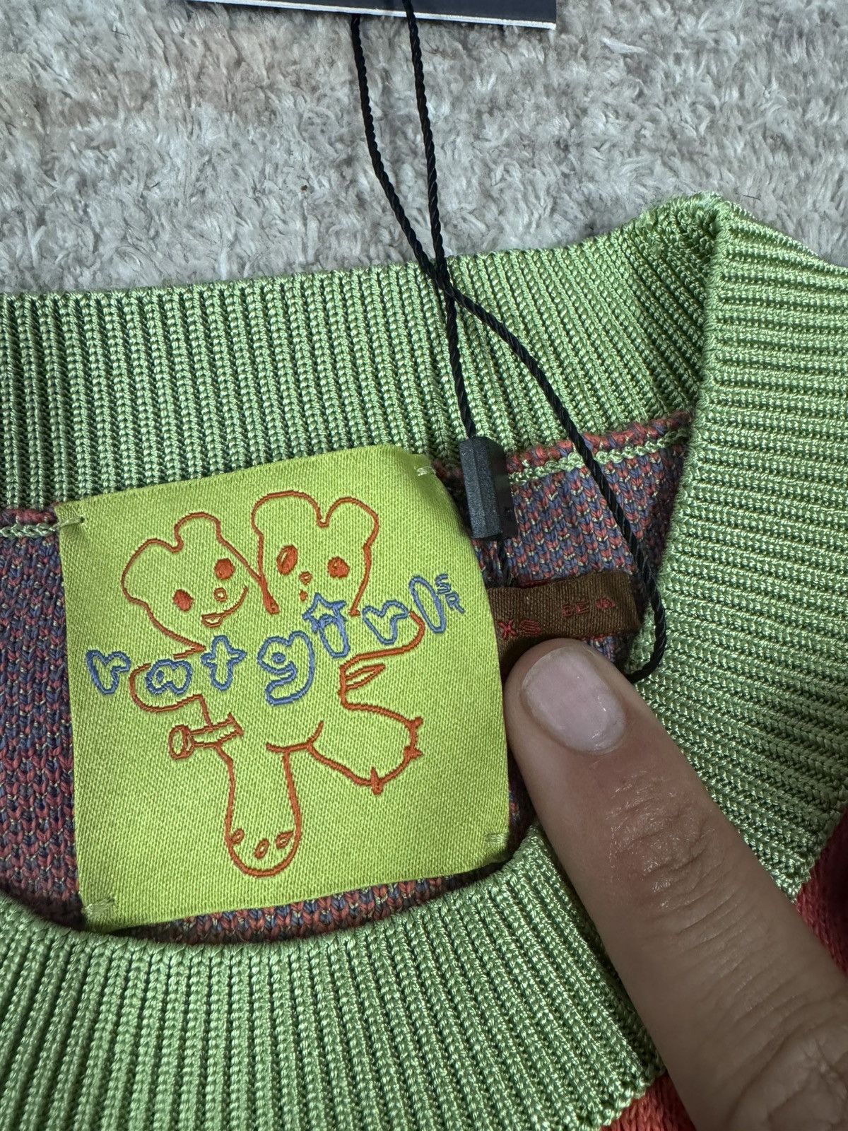 Heaven by Marc Jacobs × Stray Rats Heaven by Marc Jacobs Ratgirl Supercharged Rat Sweater Size US XS / EU 42 / 0 - 3 Thumbnail