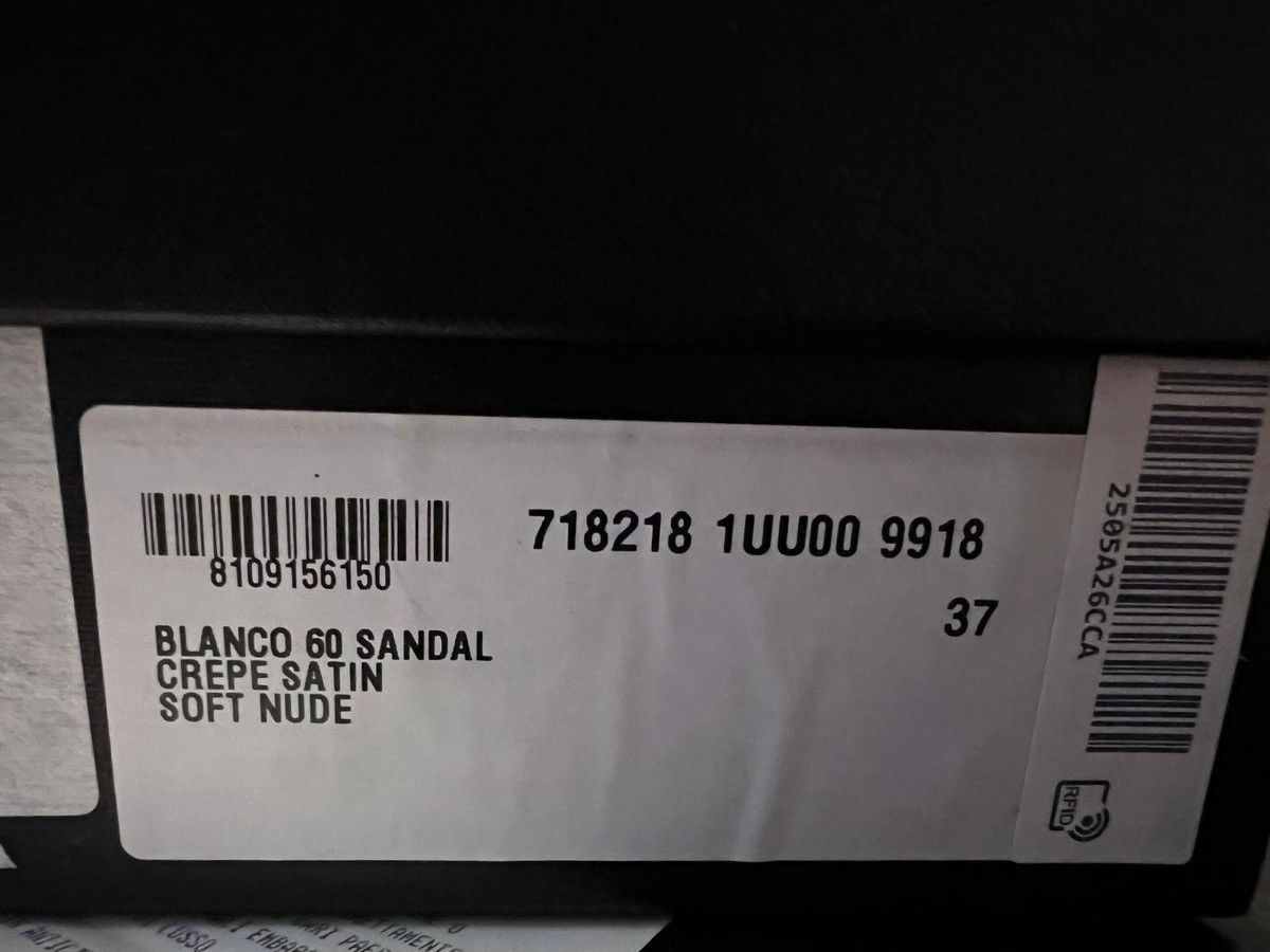 Saint Laurent Paris New Saint Laurent Blanco mules IT 37/ US 7 Size US 7 / IT 37 - 19 Thumbnail